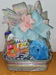 UNISEX PRE-FILLED EASTER BASKET - EASTER BASKET - CUSTOM MADE - age 2-8 yrs.