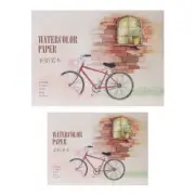 12Sheet A5/A6 Watercolor Sketchbook Paper for Drawing Painting Color Pencil Book