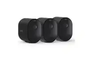 Arlo Pro4 Wire Free 2K HDR Spotlight Camera - Black 3-Pack [ARL110000]