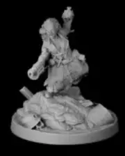 Judgement Loribela Miniature Resin Figure Board game NEW Creature Casters