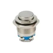 For Electromagnetic Starter Button Switch Switch Activation Silver 12V