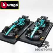 Bburago 1:43 2023 F1 AMR23 w/Helmet #14 / #18 Diecast Model Car