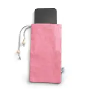 EMF Protection Cell Phone Sleeve, EMF Blocking Carrying Case, Phone Pink