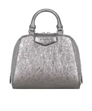 Givenchy Nano Antigona Cube Bag One size silver-gray