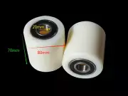 ROLLER Nylon Pallet jack wheels front roller load wheel 2pcs 80x70mm