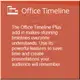 Office Timeline Add-in Plus - 1 Year Subscription 單機下載版- Make impressive PowerPoint timelines with just a few clicks.!