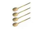 4x Euroline 40cm Wooden Spoon Kitchen Food Stirring Mixing Cooking Utensil Beige