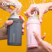 在飛比找momo購物網優惠-【CORKCICLE 酷仕客】啤酒裝酷套-玫瑰石英粉