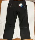 Spyder Snowboard Pants Women’s Size XL Black Lined Insulated Snap Zip Pockets