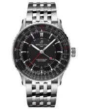 New Breitling Navitimer Automatic 41 GMT Black Dial Men's Watch A32310251B1A1