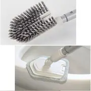 Long Handled Floor Scrubbing Brush Shower Cleaning Brush with Scourer Head