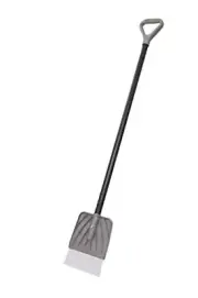 Suncast 8" Snow and Ice Scraper with D -Grip Handle - Ice Chopper and Scraper wi
