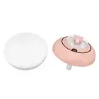 （88）Mini Humidifier Cute Cat Sculpture Portable Quiet Desktop Air Humidifi AU