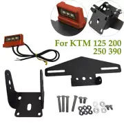 For KTM Duke Number Plate Holder LEDLight Plate Tail Tidy 125 200 250 390 Orange