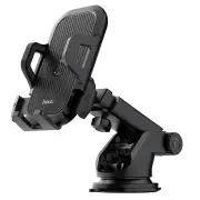 HOCO CA76 Universal Car Phone Holder Adjustable GPS Mount Stand for iPhone 16 16 Pro 15 14 13 Pro Max for Huawei Mate XT