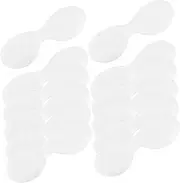 MUSISALY Diy Eye Skin Care 100 Sheets Eye Mask Paper Soft Comfortable Travel Pack