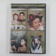 This is the Army / Little Princess/ Jungle Book / The Painted Hills Lassie (DVD)