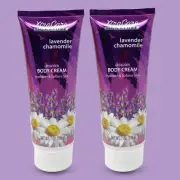 XtraCare Lavender & Chamomile Body Cream, Softens Skin, 7 fl oz (2-Pack)