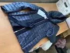 Moncler NWT $1250 periclase giubbotto front tie navy down jacket 1
