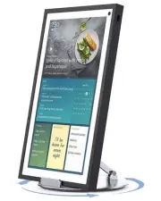 Swivel and Tilt Stand for Echo Show 15, Aluminum Stand for Show 15.6" Smart D...