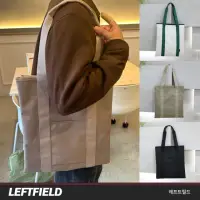 在飛比找momo購物網優惠-【LEFTFIELD】韓國製 大容量拼接色單肩包 NO.LF