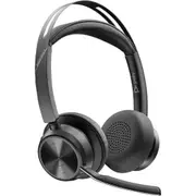 HP Poly Voyager Focus 2 Bluetooth On-Ear Active Noise Cancelling Headset - Teams [9T9J4AA]