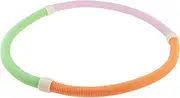 Ronyme Weighted Fitness Hoop Exercise Hoop Soft Fitness Circle Abdominal Exerciser Indoor Outdoor