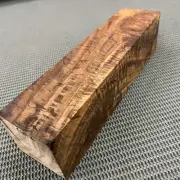 CW276 Curly Claro Walnut Billet Block Carving Knife Handle Game Call 11.75"