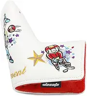 Head Covers for Golf Clubs - Magnetic Closure Putter Protective Accessories,Reusable Golf Accessories for Training Ground, Unisex Blade Putter