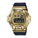 【CASIO 卡西歐】G-SHOCK 金屬錶圈 街頭嘻哈 黑金 GM-6900G-9_49.7MM