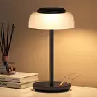 Battery Operated LED Table Lamp, 5000Mah Waterproof Cordless Desk Lamp with 3 Le