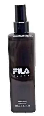 FILA Black Refreshing Body Spray 8.4fl.oz. Apple, Bergamot & Lime
