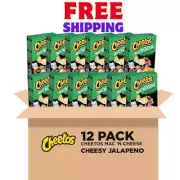 Cheetos Mac & Cheese Cheesy Jalapeno 5.7oz Boxes (Pack of 12) Macaroni Cheese