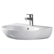 Stella Care Wall Basin (No Shroud), 1TH, Gloss White