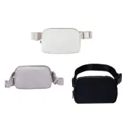 Men Sports Waist Bag Nylon Bumbag Crossbody Fanny Pack Chest Belt Bag