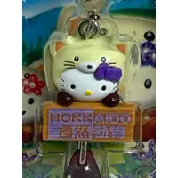 在飛比找蝦皮購物優惠-日本Hello Kitty北海道限定黃色招財狐狸吊飾