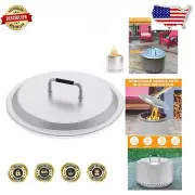 Versatile 27" Fire Pit Cover with Anti-Scalding Handles - For Solo Stove Yukon