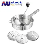 Stainless Steel Making Puree Blender Food Grinder Vegetable Mill Kitchen Tools