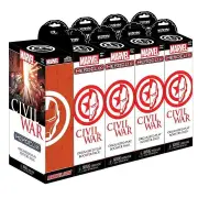 Heroclix Civil War Captain America Booster Brick