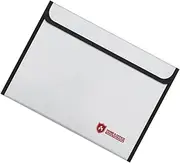 HOODANCOS Large Capacity File Storage Bag Double Layer Design Fireproof Documents Bag Waterproof File Bags Security Documents Bag