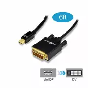 gofanco 6ft Mini DisplayPort to DVI Adapter Cable 1080p & 1920x1200 – (mDPDVI6F)