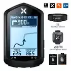 GPS Bike Computer Wireless Speedometer ANT+ Map Route Navigation Vortex Sensors