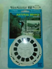 Vintage View-Master Natural Bridge Virginia in Package and bag purchased new