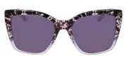 bebe BB7260 Sunglasses Female Jet Floral 54mm New 100% Authentic