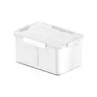 Vegetable Fruit Storage Box Fridge Organizer Drain Basket Onion Clear Crispers