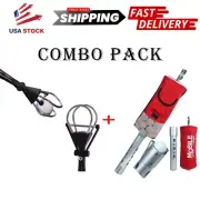 Golf Ball Retriever Telescopic & Portable Golf Shag Bag - Made in USA