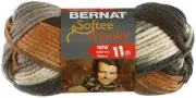 Bernat Softee Chunky Ombre Yarn-Stillness 161129-29117