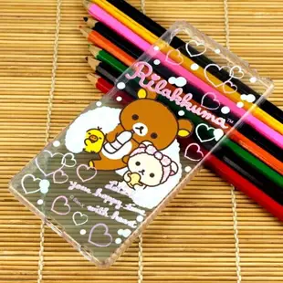 Rilakkuma 拉拉熊 SONY Xperia Z5 Premium (5.5吋) 彩繪漸層保護軟套