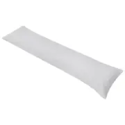 Side Sleeper Body Pillow 40x145 cm Grey Comfortable Support for Sleep Rest 32971