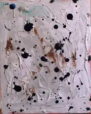 “Space Junk”, #michaelscottwoodcock Art Original Oil Painting Canvas